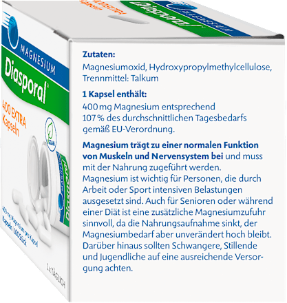 Magnesium-Diasporal 400 EXTRA Kapseln 100 St Diasporal