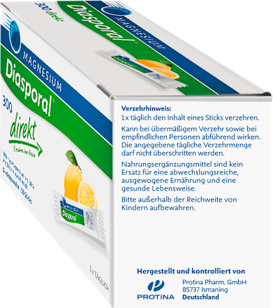 Magnesium-Diasporal 300 direkt Direktgranulat Sticks 50 St Diasporal