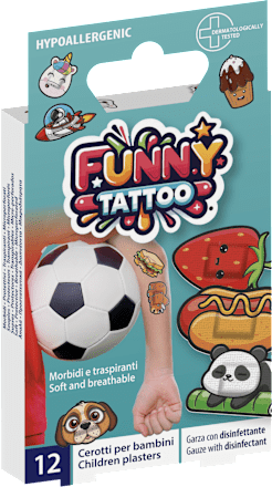 Cerotti effetto tattoo FUNNY TATTOO