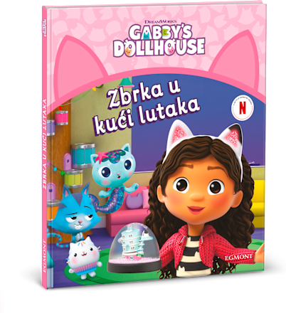 Slikovnica za djecu Gabby zbrka u kući lutaka EGMONT