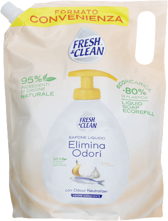 Ricarica sapone liquido elimina odori FRESH & CLEAN