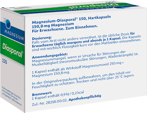 Magnesium-Diasporal 150 mg Kapseln Diasporal