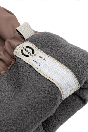 Regenhandschuhe, rosa, Gr.  98/104 Mikk-Line