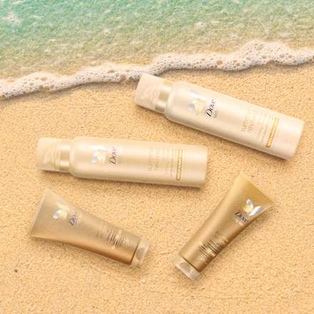 Derma Spa tónovací tělové mléko summer revived Dove