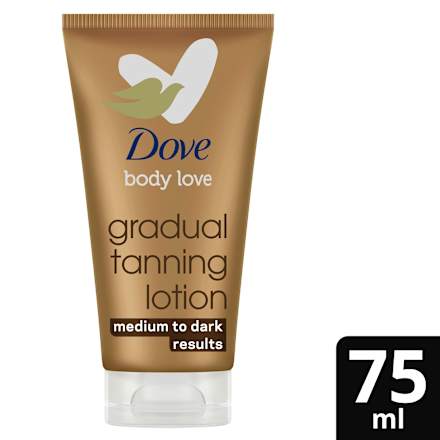 body love samoopalovací tělové mléko summer revived medium to dark Dove