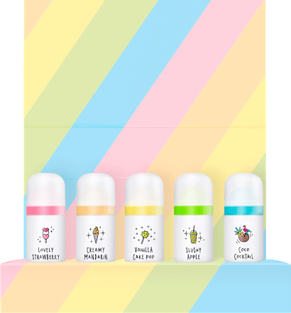 Geschenkset Rainbow Duschschaum 5tlg bilou