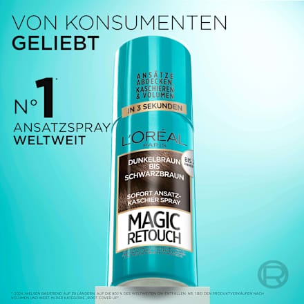 Ansatzspray Schwarz L'ORÉAL PARiS MAGIC RETOUCH