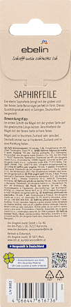 Saphir Nagelfeile 13cm ebelin