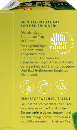 Kräutertee Stoffwechsel Talent (15 x 1,8 g) Bad Heilbrunner