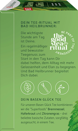 Kräutertee, Basen Glück (15 Beutel) Bad Heilbrunner