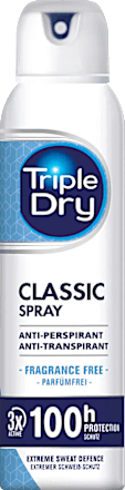 Deodorant antiperspirant Spray Classic Triple Dry