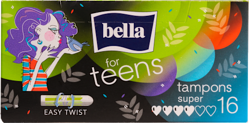 Tampony Super bella for teens
