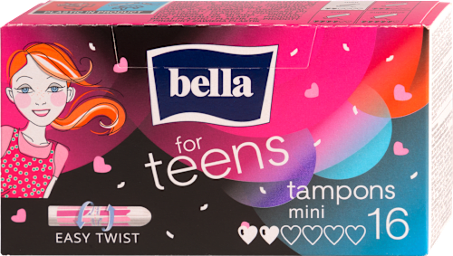 Tampony Mini bella for teens