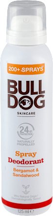 Dezodorans sprej za muškarce - bergamot & sandalwood BULLDOG