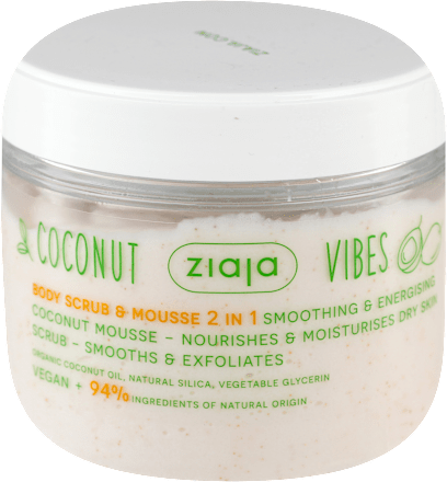 COCONUT Piling-pena za telo ziaja