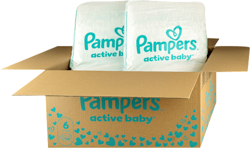 Pelene, veličina 6 (13-18kg) Pampers active baby