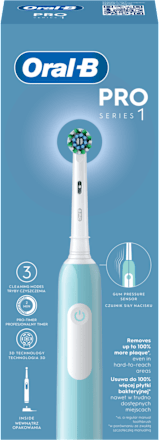 Szczoteczka elektryczna Pro Series 1 Caribbean Blue Cross Action Oral-B