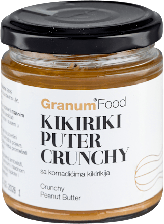 KIKIRIKI PUTER CRUNCHY sa komadićima kikirikija Granum