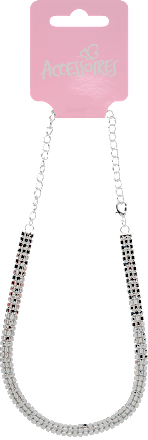 Ogrlica – srebrni kristalići ACCESSOIRES