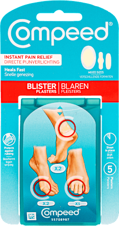 Vízhólyagtapasz, vegyes méretben Compeed