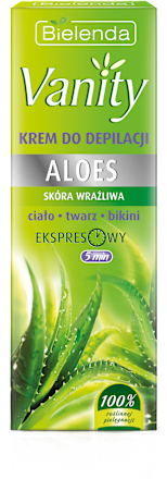Krem do depilacji Aloes VANITY Bielenda