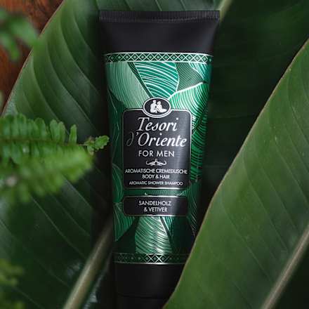 Cremedusche for men Sandelholz & Vetiver Tesori d'Oriente