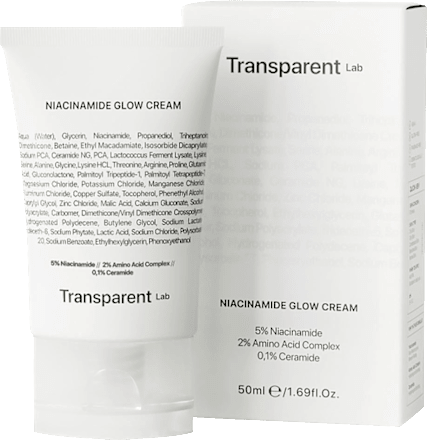 Gesichtscreme Glow Niacinamide Transparent Lab