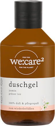 Duschgel Jasmin und Grüntee we:care²