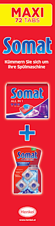 Geschirrspül-Tabs All in 1 Maxi Somat