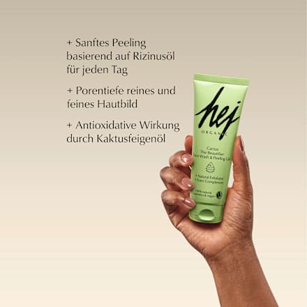 Waschgel & Peeling Gel The Beautifier hej ORGANIC