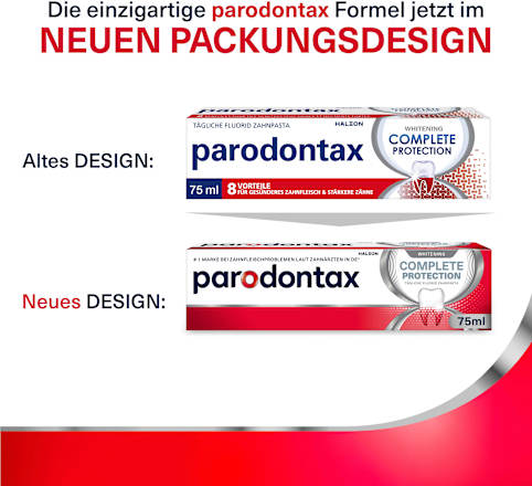 Zahnpasta Complete Protection Whitening Parodontax