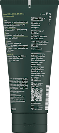 Duschgel Men Sensitive 3in1 lavera NATURKOSMETIK