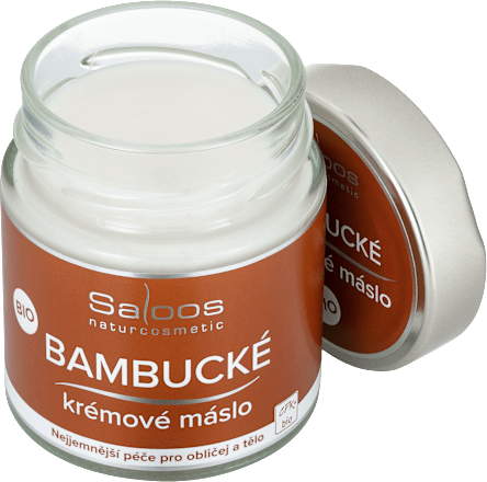 BIO bambucké krémové máslo Saloos