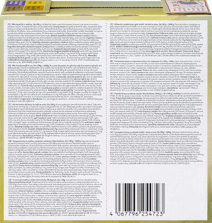 Popolna hrana za odrasle mačke, 16 × 100 g DEIN BESTES