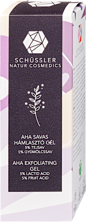 AHA Savas Hámlasztó Gél – 5% Tejsav + 5% Gyümölcssav Schüssler