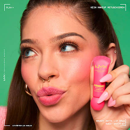 Lippenbalsam Smushy Matte 03 Sweet Smack NYX PROFESSIONAL MAKEUP