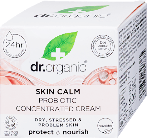Skin Calm Probiotikus Nappali Arckrém dr.organic