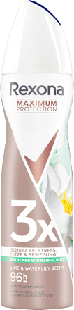 Antitranspirant Deospray Maximum Protection Lime & Waterlily Scent Rexona
