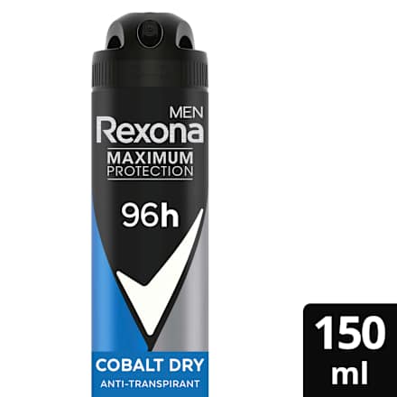 Antitranspirant Deospray Maximum Protection Cobalt Dry Rexona men