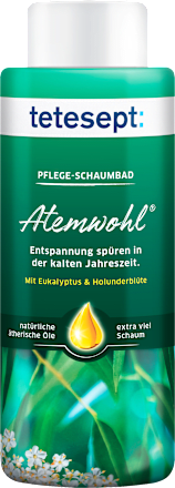 Schaumbad Pflege Atemwohl tetesept
