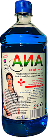 Alcool sanitar Ana Ivanović Natural Performance