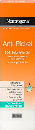 Anti Pickel Gel SOS Soforthilfe Neutrogena