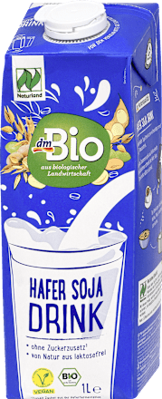 bio rostlinný nápoj oves & sója dmBio