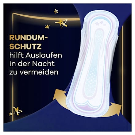 Ultra Secure Night Extra Binden mit Flügeln 5 Gigapack always