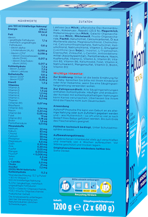 Anfangsmilch Pre Pronutra von Geburt an Aptamil