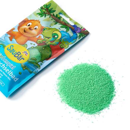 Színváltós fürdősó Farbenspiel SauBär