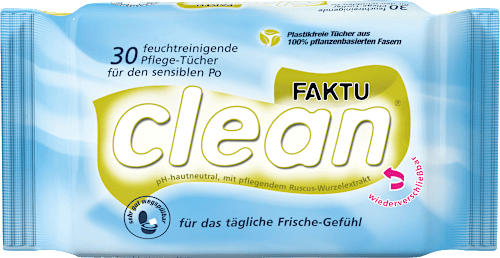 FAKTU clean feuchtreinigende Pflege-Tücher FAKTU clean