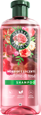 Shampoo Morbidi e Lucenti profumo di rosa Herbal Essences