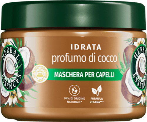 Maschera capelli Idrata profumo di cocco Herbal Essences