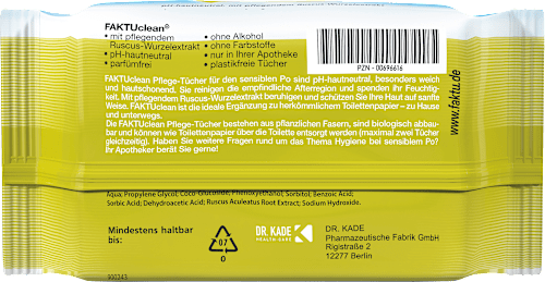 FAKTU clean feuchtreinigende Pflege-Tücher FAKTU clean
